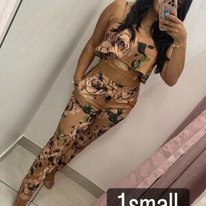 Floral Two-Piece Set